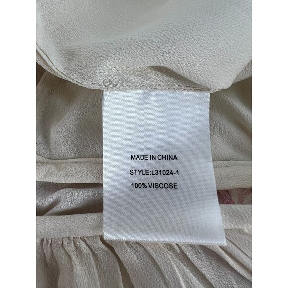 Johnny Was Byrdie Floral Boho Viscose Midi Dress - Picture 13 of 13